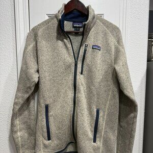 Patagonia Better Sweater Full Zip Taupe M